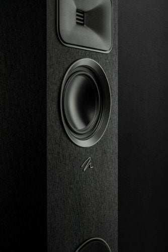 MartinLogan - Motion Foundation F2 3-Way Floorstanding Speaker with 5.5” Midrange and Triple 6.5” Bass Drivers (Each) - Black
