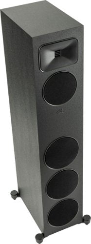 MartinLogan - Motion Foundation F2 3-Way Floorstanding Speaker with 5.5” Midrange and Triple 6.5” Bass Drivers (Each) - Black