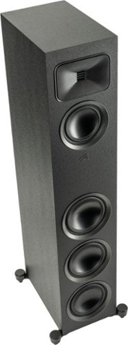MartinLogan - Motion Foundation F2 3-Way Floorstanding Speaker with 5.5” Midrange and Triple 6.5” Bass Drivers (Each) - Black