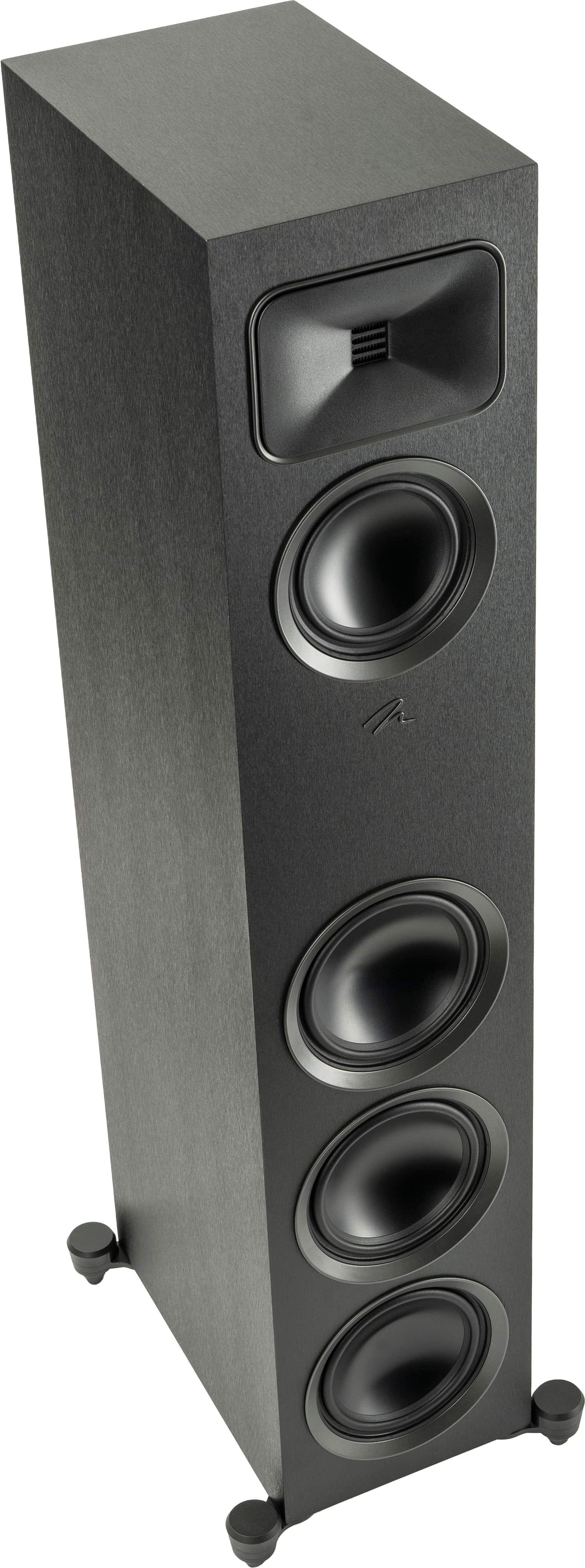 MartinLogan - Motion Foundation F2 3-Way Floorstanding Speaker with 5.5” Midrange and Triple 6.5” Bass Drivers (Each) - Black