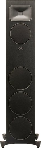 MartinLogan - Motion Foundation F2 3-Way Floorstanding Speaker with 5.5” Midrange and Triple 6.5” Bass Drivers (Each) - Black