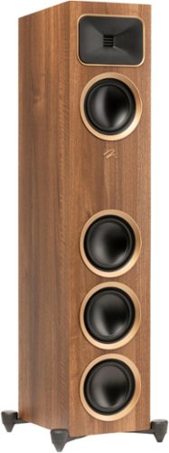 MartinLogan - Motion Foundation F2 3-Way Floorstanding Speaker with 5.5” Midrange and Triple 6.5” Bass Drivers (Each) - Walnut
