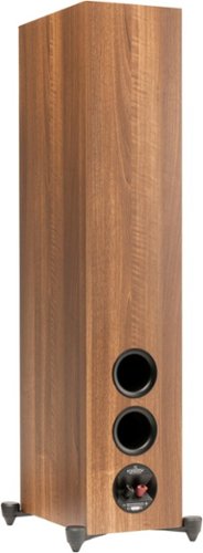 MartinLogan - Motion Foundation F2 3-Way Floorstanding Speaker with 5.5” Midrange and Triple 6.5” Bass Drivers (Each) - Walnut