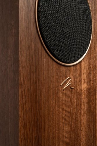 MartinLogan - Motion Foundation F2 3-Way Floorstanding Speaker with 5.5” Midrange and Triple 6.5” Bass Drivers (Each) - Walnut
