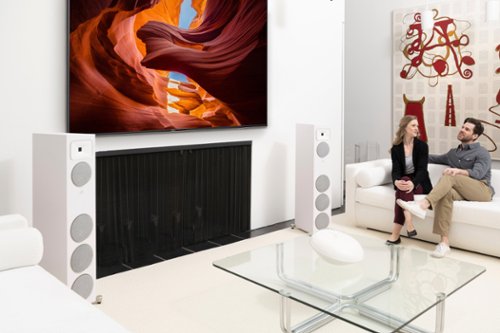 MartinLogan - Motion Foundation F2 3-Way Floorstanding Speaker with 5.5” Midrange and Triple 6.5” Bass Drivers (Each) - Walnut