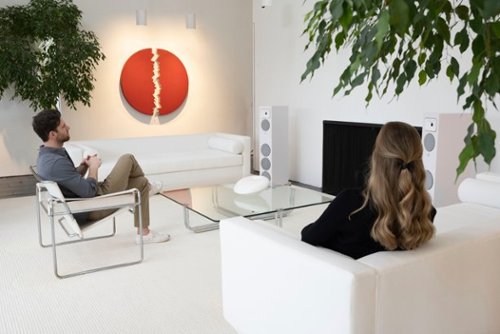 MartinLogan - Motion Foundation F2 3-Way Floorstanding Speaker with 5.5” Midrange and Triple 6.5” Bass Drivers (Each) - Walnut