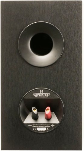 MartinLogan - Motion Foundation B1 2-Way Bookshelf Speaker with 5.5” Midbass Driver (Each) - Black