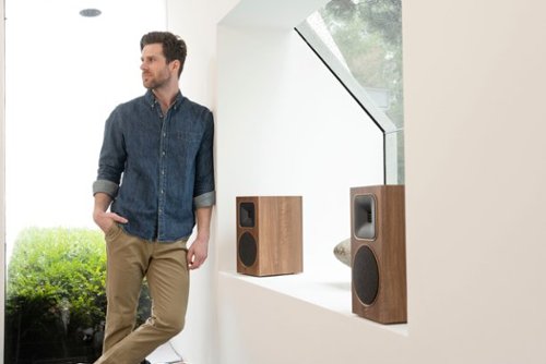 MartinLogan - Motion Foundation B1 2-Way Bookshelf Speaker with 5.5” Midbass Driver (Each) - Black