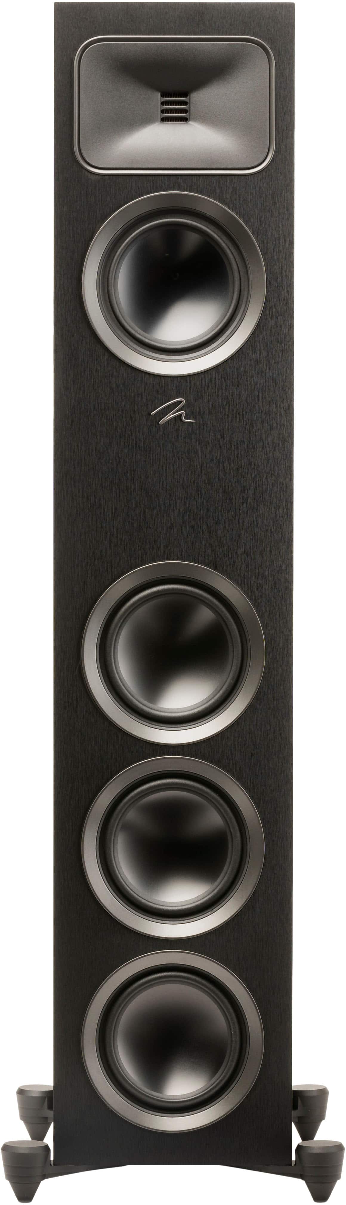 MartinLogan - Motion Foundation F1 3-Way Floorstanding Speaker with 5.5” Midrange and Triple 5.5” Bass Drivers (Each) - Black