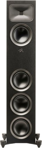 MartinLogan - Motion Foundation F1 3-Way Floorstanding Speaker with 5.5” Midrange and Triple 5.5” Bass Drivers (Each) - Black