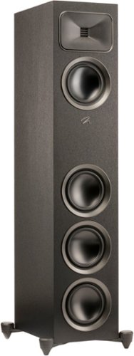 MartinLogan - Motion Foundation F1 3-Way Floorstanding Speaker with 5.5” Midrange and Triple 5.5” Bass Drivers (Each) - Black