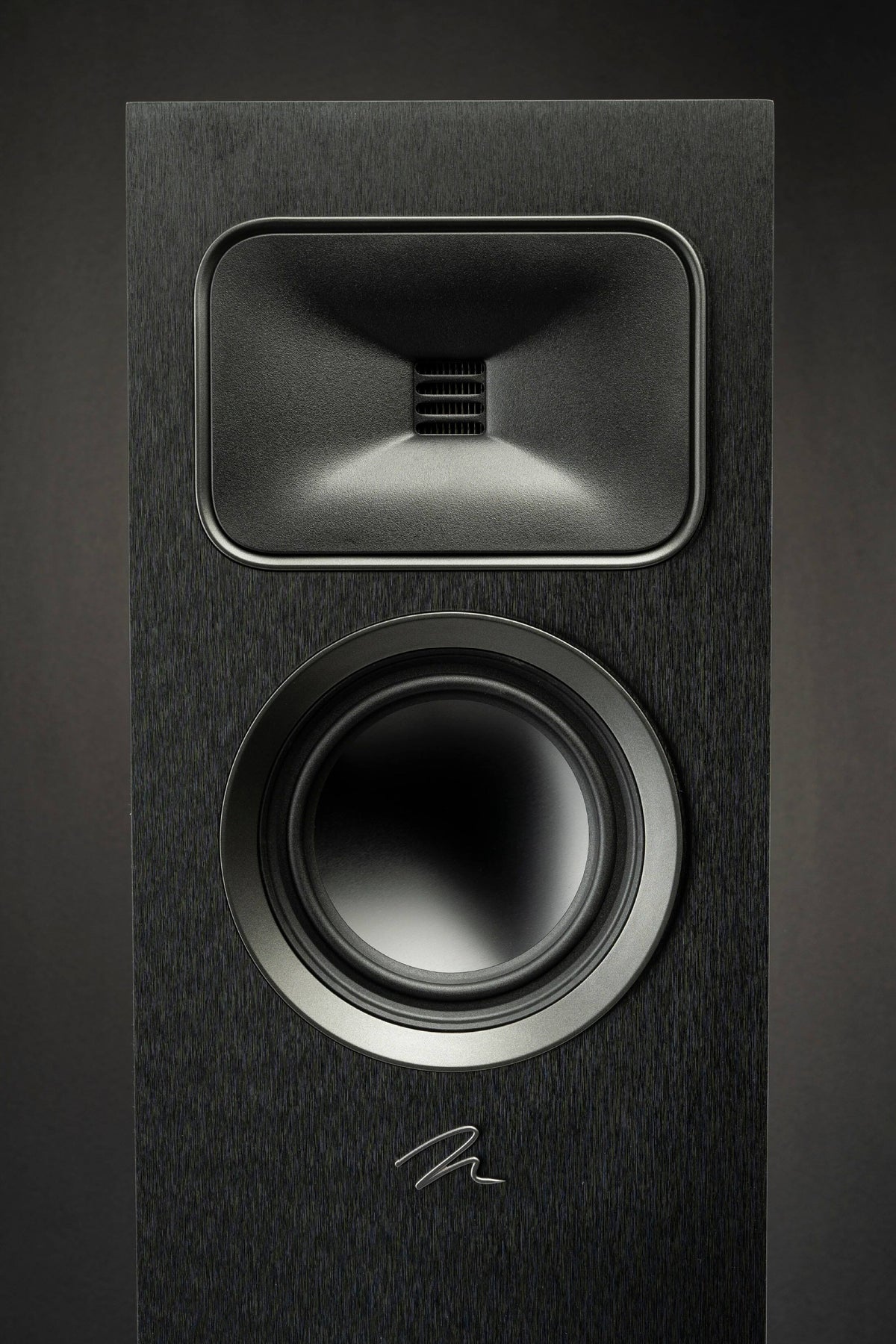 MartinLogan - Motion Foundation F1 3-Way Floorstanding Speaker with 5.5” Midrange and Triple 5.5” Bass Drivers (Each) - Black