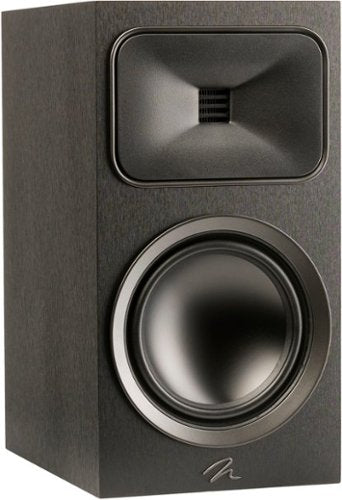 MartinLogan - Motion Foundation B2 2-Way Bookshelf Speaker with 6.5” Midbass Driver (Each) - Black