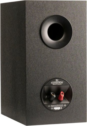 MartinLogan - Motion Foundation B2 2-Way Bookshelf Speaker with 6.5” Midbass Driver (Each) - Black