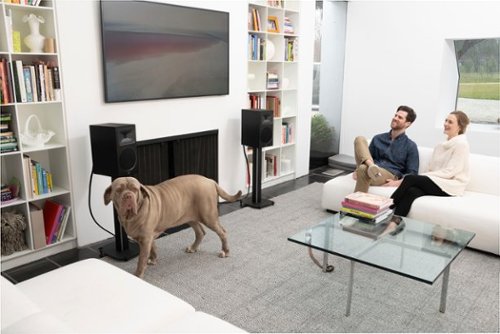 MartinLogan - Motion Foundation B2 2-Way Bookshelf Speaker with 6.5” Midbass Driver (Each) - Black