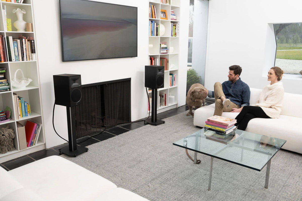 MartinLogan - Motion Foundation B2 2-Way Bookshelf Speaker with 6.5” Midbass Driver (Each) - Black