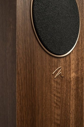 MartinLogan - Motion Foundation F1 3-Way Floorstanding Speaker with 5.5” Midrange and Triple 5.5” Bass Drivers (Each) - Walnut