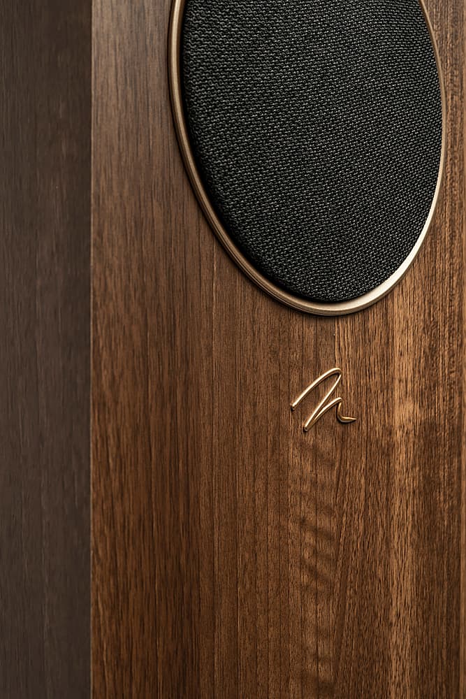 MartinLogan - Motion Foundation F1 3-Way Floorstanding Speaker with 5.5” Midrange and Triple 5.5” Bass Drivers (Each) - Walnut