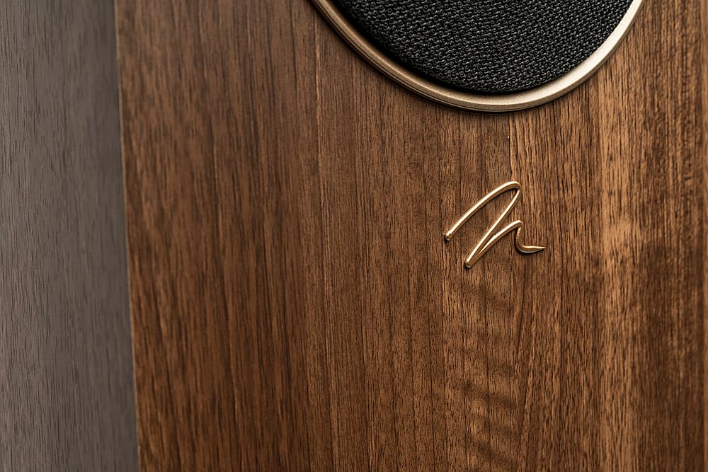 MartinLogan - Motion Foundation F1 3-Way Floorstanding Speaker with 5.5” Midrange and Triple 5.5” Bass Drivers (Each) - Walnut