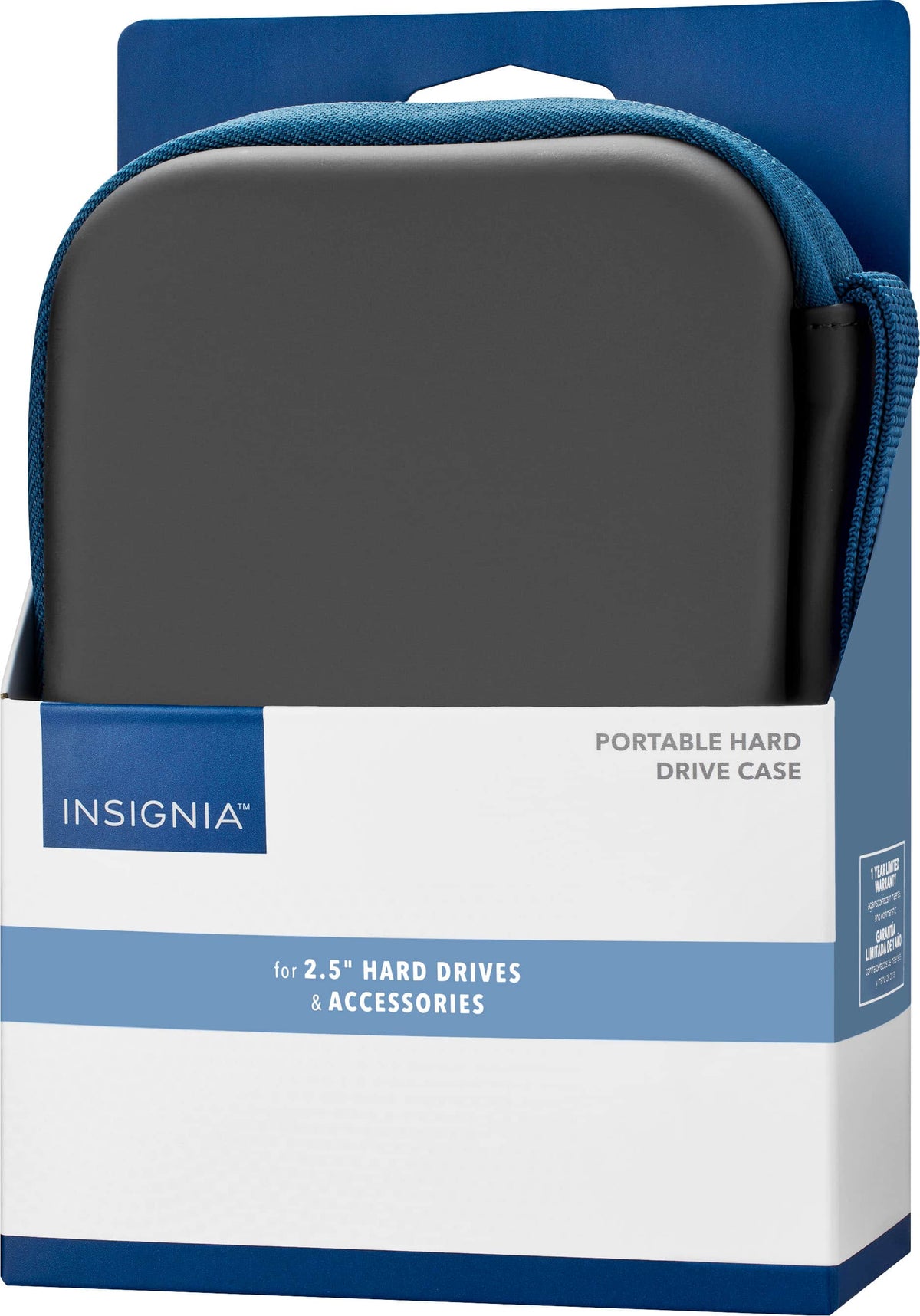 Insignia™ - Portable Hard Drive Case - Black
