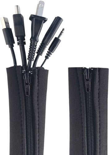 Wrap-It Storage - Cable Sleeve - Black