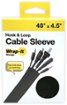 Wrap-It Storage - Cable Sleeve - Black