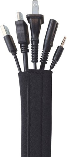Wrap-It Storage - Cable Sleeve - Black