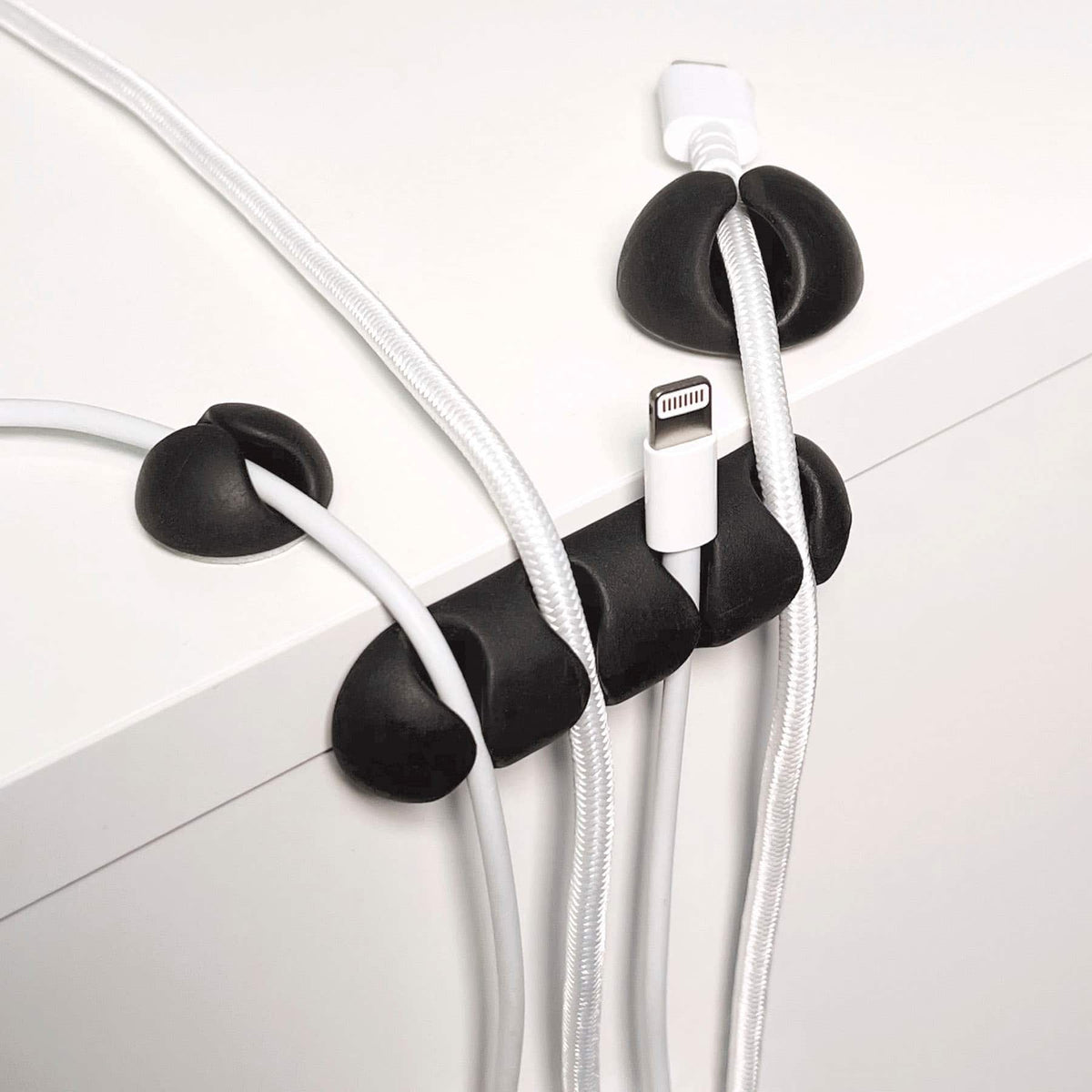 Wrap-It Storage - Cable Clips - Black