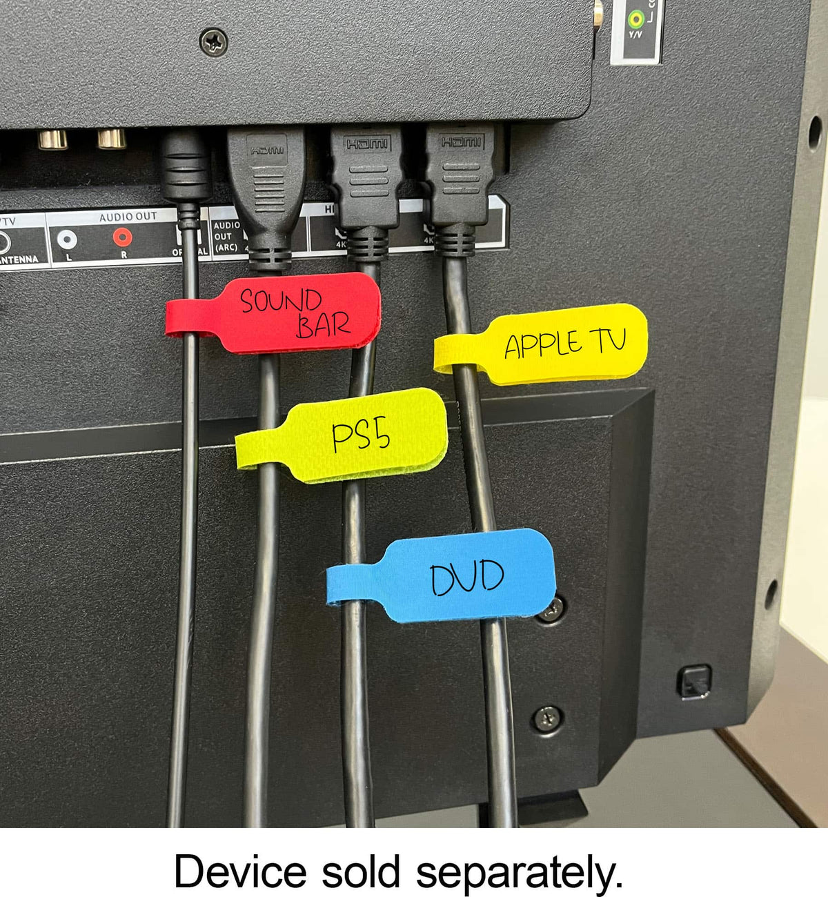 Wrap-It Storage - Cable Label - Assorted