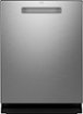 GE Profile - 24" Top Control Smart Built-In Stainless Steel Tub Dishwasher with 3rd Rack, Microban Protection and 44 dBA - Stainless Steel