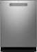 GE Profile - 24" Top Control Smart Built-In Stainless Steel Tub Dishwasher with 3rd Rack, Microban Protection and 44 dBA - Stainless Steel
