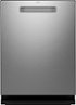 GE Profile - 24" Top Control Smart Built-In Stainless Steel Tub Dishwasher with 3rd Rack, Microban Protection and 44 dBA - Stainless Steel