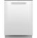 GE - 24" Top Control Built-In Stainless Steel Tub Dishwasher with 3rd Rack, Santize Cycle and 45 dBA - White