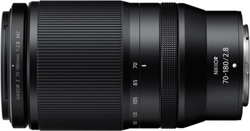 Nikon - NIKKOR Z 70-180mm f/2.8 Standard  Zoom Lens for Z Mount Cameras - Black