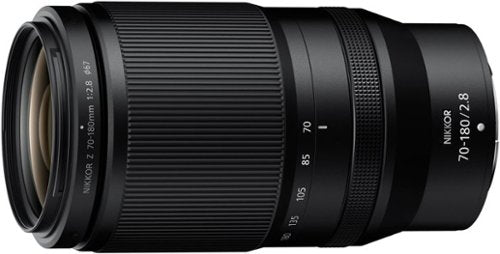 Nikon - NIKKOR Z 70-180mm f/2.8 Standard  Zoom Lens for Z Mount Cameras - Black