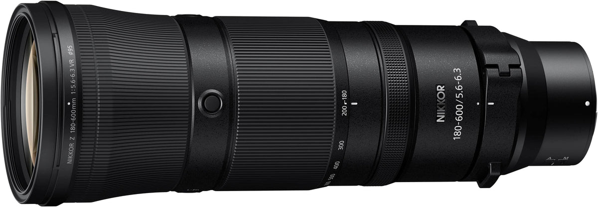 Nikon - NIKKOR Z 180-600mm f/5.6-6.3 VR Telephoto Zoom Lens for  Z Mount Cameras - Black