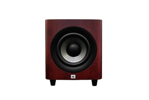 JBL - Studio 650P 10" 500W Subwoofer - Wood