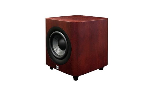 JBL - Studio 650P 10" 500W Subwoofer - Wood