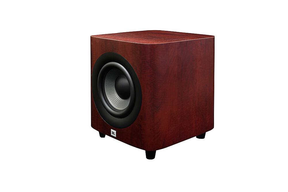 JBL - Studio 650P 10" 500W Subwoofer - Wood