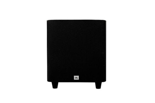 JBL - Studio 650P 10" 1000W Subwoofer - Dark Wood