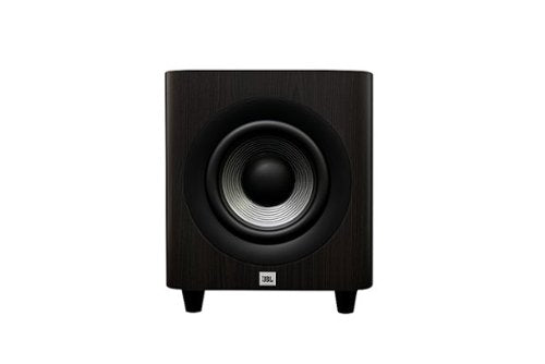 JBL - Studio 650P 10" 1000W Subwoofer - Dark Wood