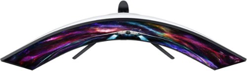 Samsung - 57" Odyssey Neo G9 Dual 4K UHD Quantum Mini-LED 240Hz 1ms HDR 1000 Curved Gaming Monitor (HDMI 2.1, DP 2.1, USB 3.0) - Black