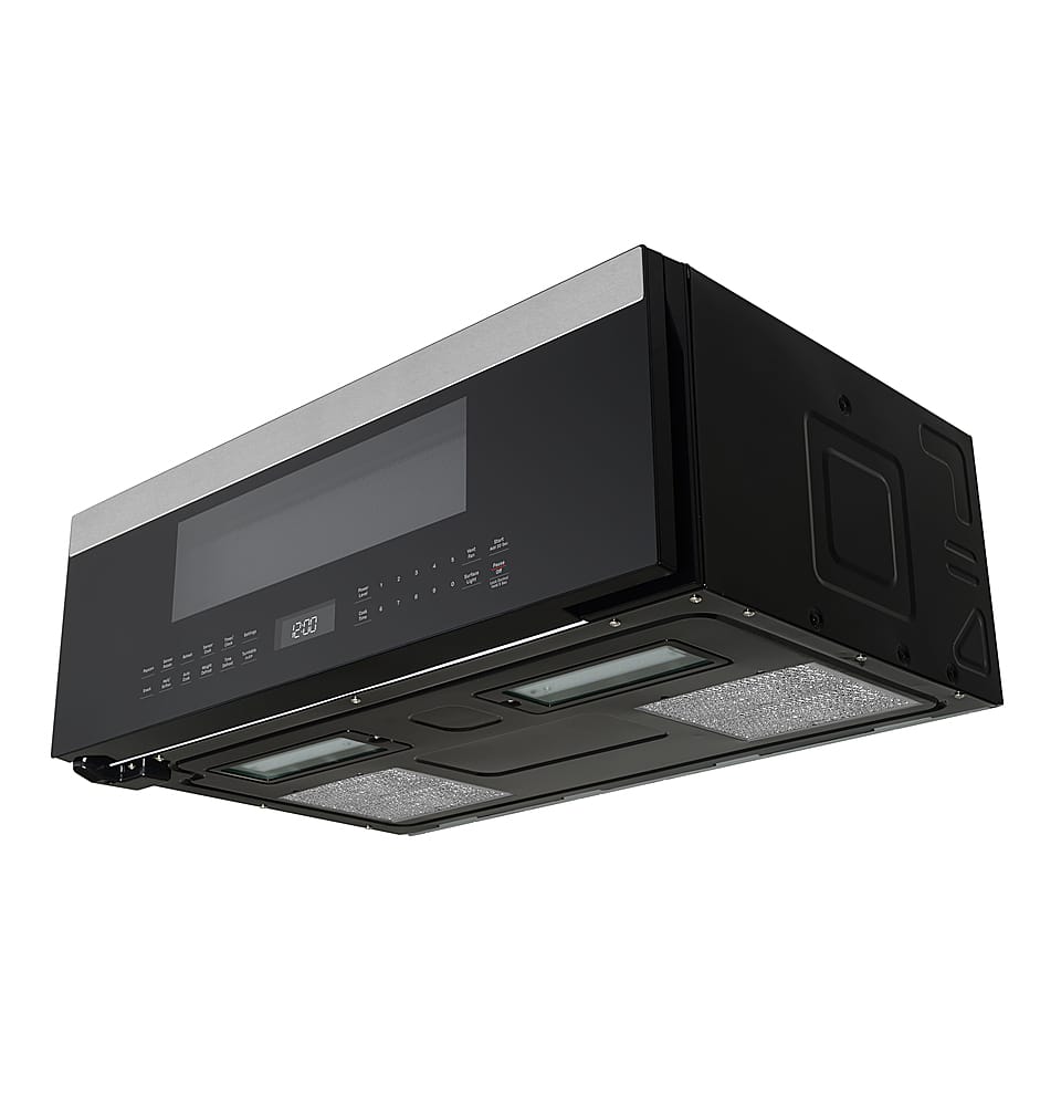GE Profile - 1.2 Cu. Ft. Over-The-Range Microwave with Sensor Cooking and Low Profile Design - Stainless Steel