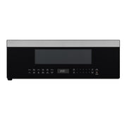 GE Profile - 1.2 Cu. Ft. Over-The-Range Microwave with Sensor Cooking and Low Profile Design - Stainless Steel