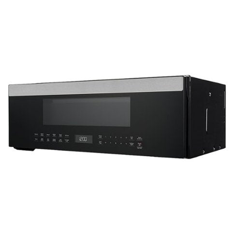 GE Profile - 1.2 Cu. Ft. Over-The-Range Microwave with Sensor Cooking and Low Profile Design - Stainless Steel
