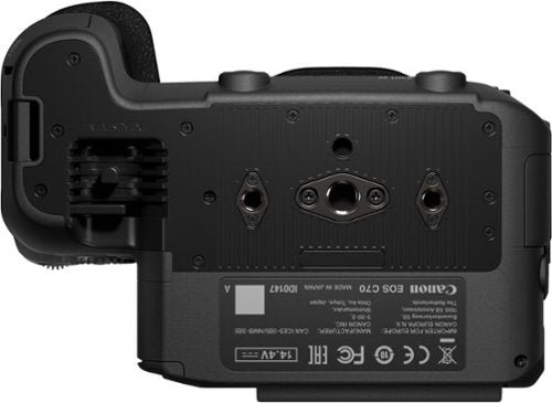 Canon - EOS C70 4K Video Mirrorless Cinema Camera (Body Only) - Black