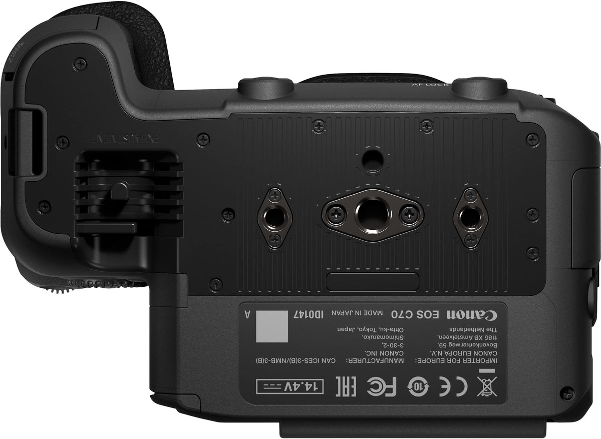 Canon - EOS C70 4K Video Mirrorless Cinema Camera (Body Only) - Black