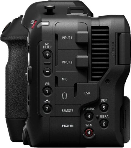Canon - EOS C70 4K Video Mirrorless Cinema Camera (Body Only) - Black