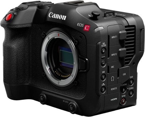 Canon - EOS C70 4K Video Mirrorless Cinema Camera (Body Only) - Black