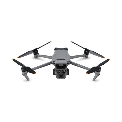 DJI - Geek Squad Certified Refurbished Mavic 3 Pro Drone and RC Remote Control with Built-in Screen - Gray